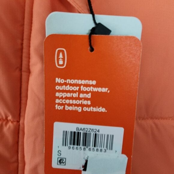 Bass Outdoor Discovery Puffer Jacket Coat Small NWT - Picture 7 of 8